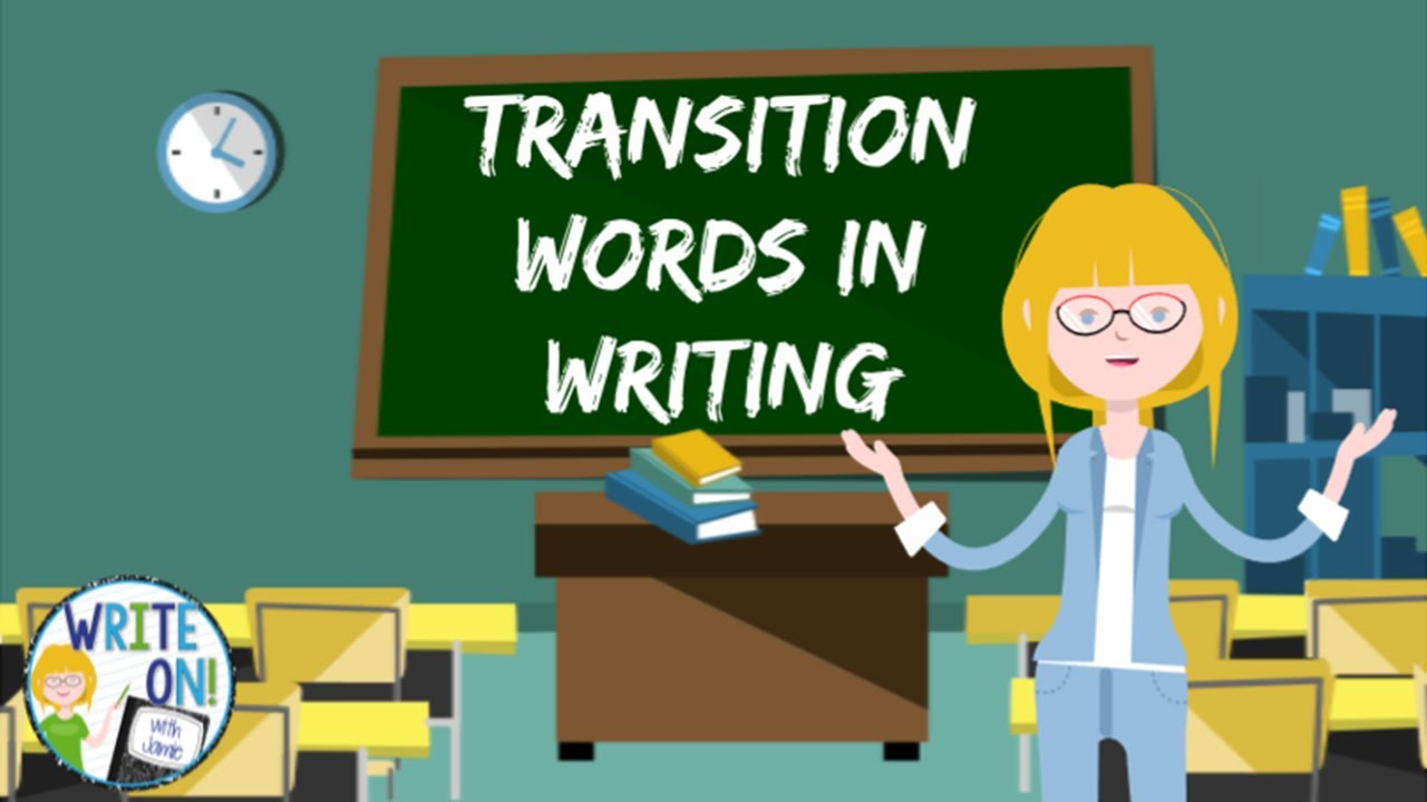 How to Teach Transition Words in Writing - Instructional Video - Flipped Classrooms or In Class
