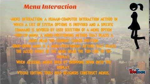 Chapter 11-Designing Interfaces and Dialogue