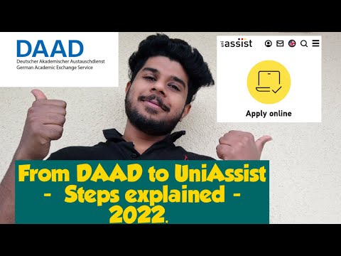 Course Selection & Submission of Application➡ DAAD to UNIASSIST #Studies in Germany #Malayalamvideo