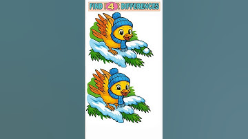 Only 2% of People Can Find All Differences in 10 Seconds!