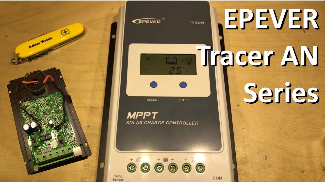 EPEver Tracer AN MPPT Solar Charge Controller Review - 12v Solar Shed 