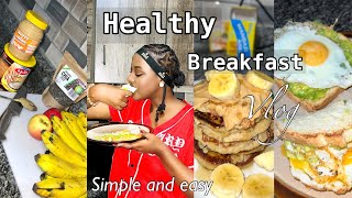How to cook different healthy breakfasts by using the same ingredients / simple and easy.🥣🍳🥑🥞