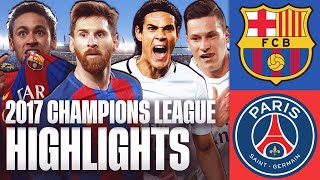 Famous FC Barcelona vs Paris Saint-Germain 2017 UEFA Champions League Round of 16 highlights | FOX Soccer Net Worth
