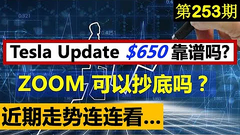 第253期：👀  近期走势，连连看... ...比特币 美元汇率 黄金 原油 银行股。TESLA Update！$650 靠谱吗？ZOOM 可以抄底吗？！ - 天天要闻