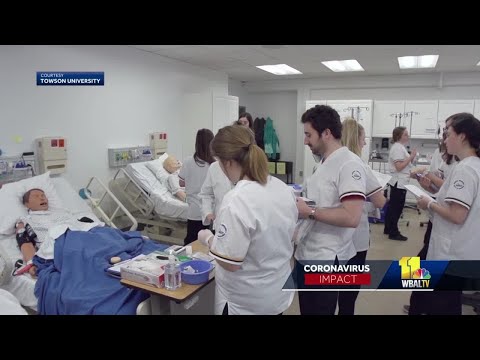 Responding to call for help, Towson nursing students graduate early to fight COVID-19
