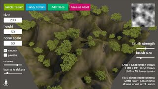 Procedural Terrain Generation Unity 2021.3.16f1