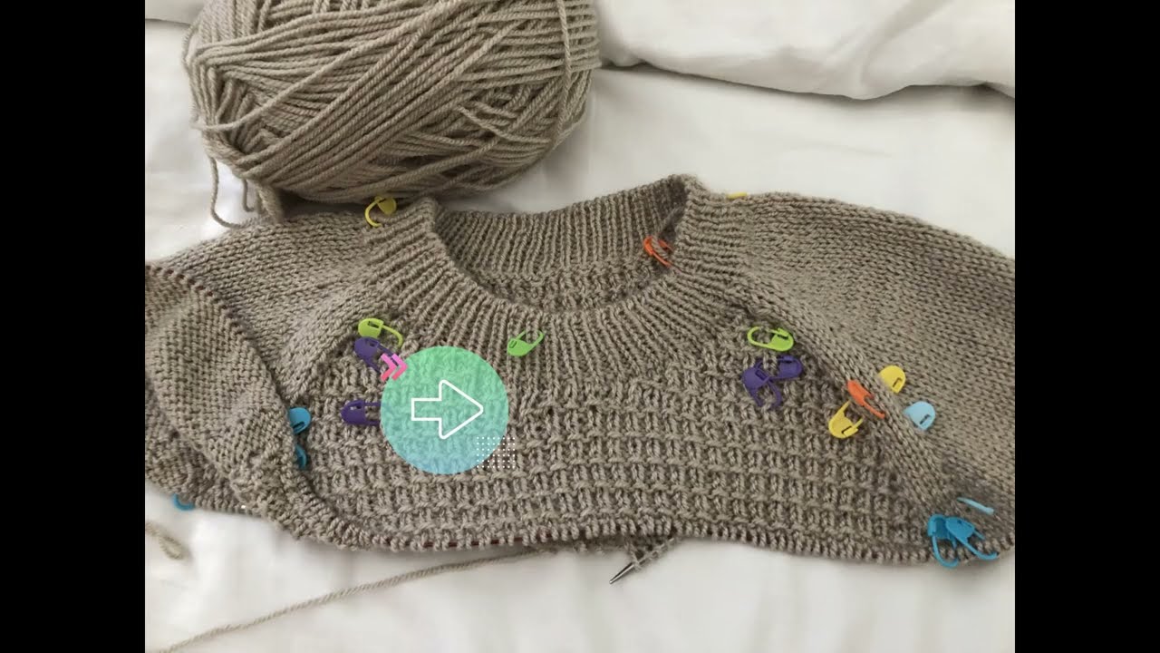 Boys sweater . Brushwood sweater Raglan top down knitting. pattern driving me insane. Troubleshoot