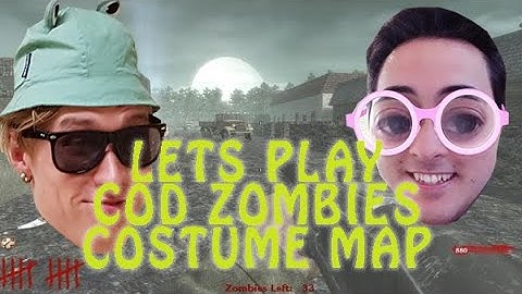 Cod Waw Zombies Bunbury gameplay (custom map)