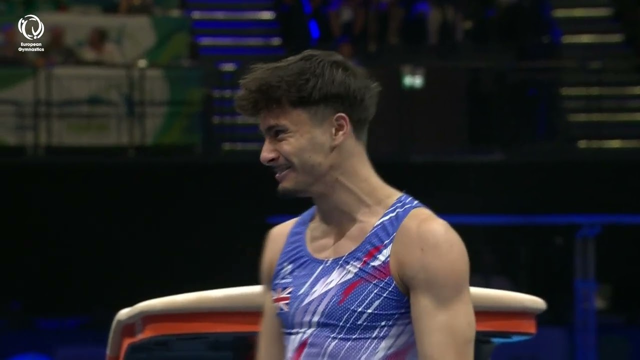 Jake JARMAN (GBR) - 2025 Artistic European silver medallist, Vault