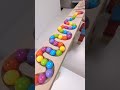 marble Run Race ASMR #116 Wooden Wave Course Colorful Marbles #marblerun #marblerunrace #asmr