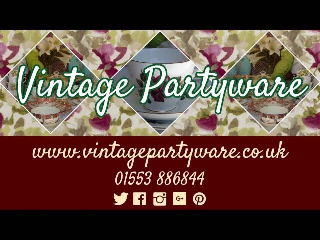 VINTAGE PARTYWARE | Hire and Styling for your wedding, party or event in Norfolk, Cambs and Lincs