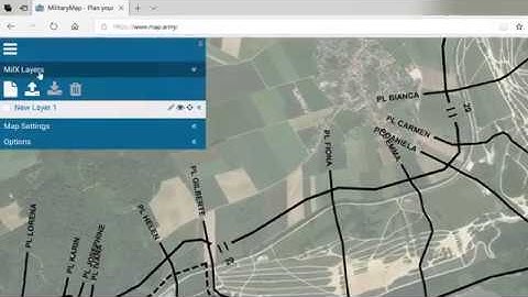 Save and Load Military Map Overlays