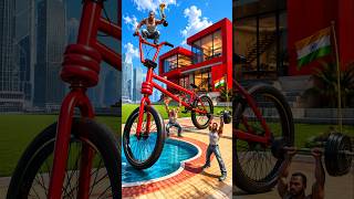 Franklin change house in cycle - indian bike driving 3d