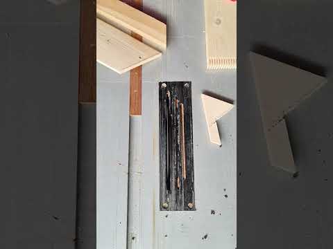 how to make trigonal shape with simpler way #diy #woodcraft #ideas
