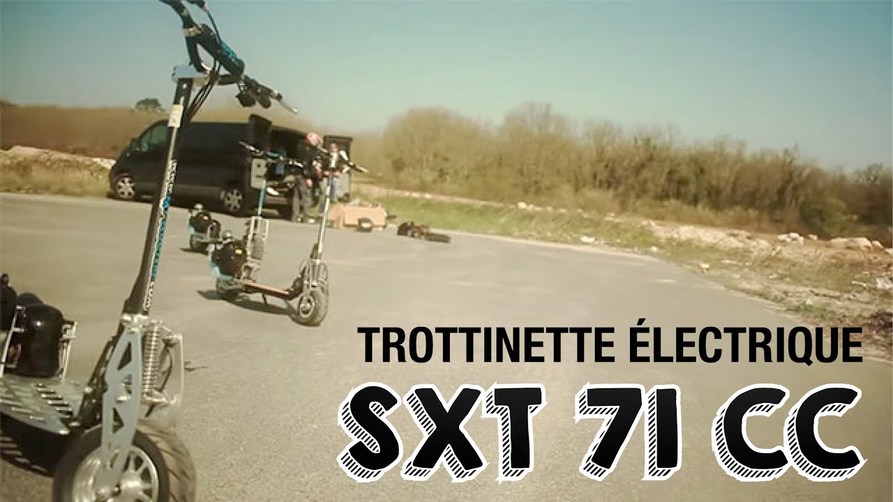 SXT 71 CC  Trottinette thermique 