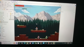 simple scrolling shooter game.