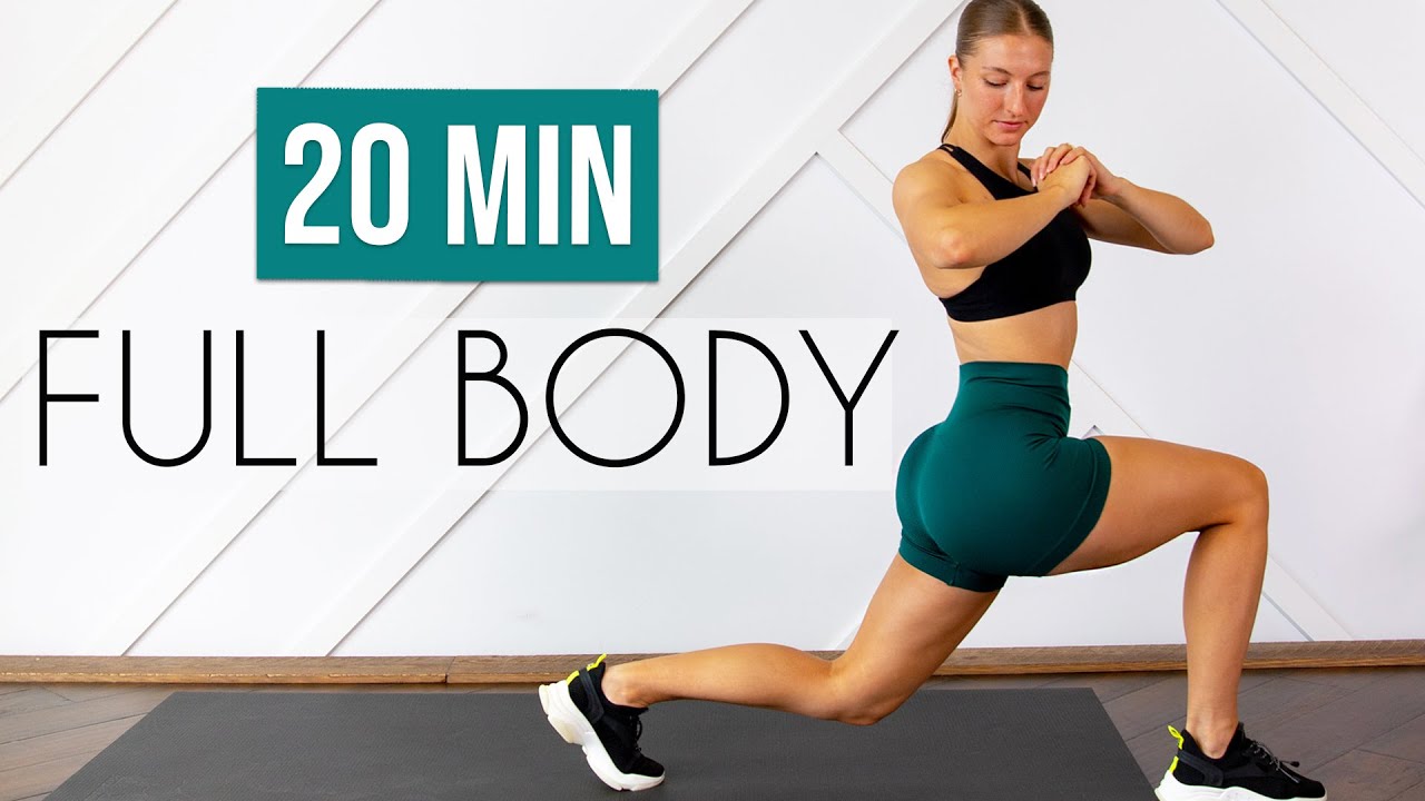 20 MIN FULL BODY WORKOUT – Apartment & Small Space Friendly (No Equipment, No Jumping)