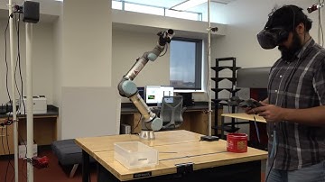 Virtual to Real Learning with a Robotic Arm