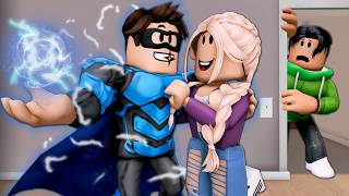 His Girlfriend CHEATED On Him With A SUPERHERO! (A Roblox Movie)