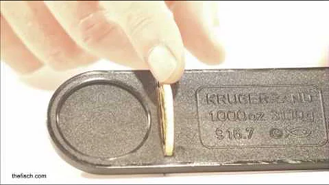 How to detect a fake Krugerrand with The Fisch
