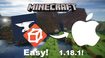 HOW TO INSTALL WORLD EDIT+FORGE FOR MINECRAFT 1.18.1 ON MAC! | Tutorial