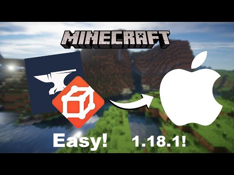 HOW TO INSTALL WORLD EDIT+FORGE FOR MINECRAFT 1.18.1 ON MAC! | Tutorial