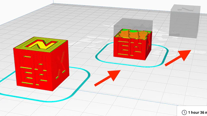 One Print at a Time using Cura 4.8 Print Sequence Feature on Ender 3 V2