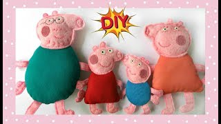 Как сшить СВИНКУ ПЕППУ из фетра DIY Как сшить СВИНКУ ПЕППУ из фетра DIY