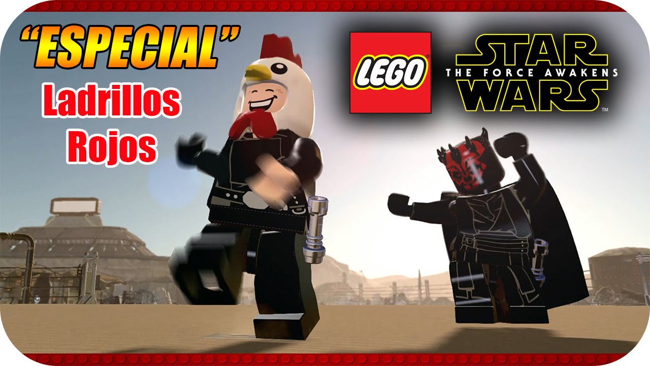 LEGO Star Wars El Despertar de la Fuerza [Especial] Probando los Ladrillos  Rojos - YouTube