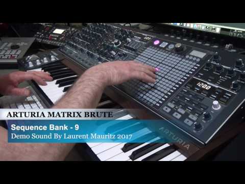 ARTURIA MATRIXBRUTE - Sequence bank 9