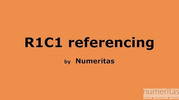 R1C1 referencing in Excel