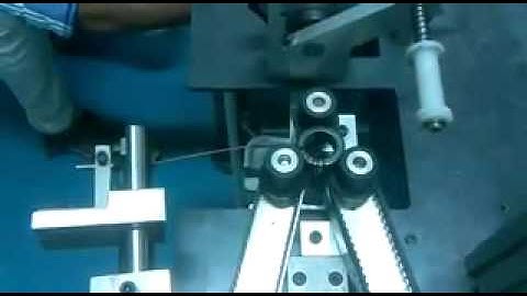 Automatic Pull/Hook/Crochet Winding Machine@electromecautomation