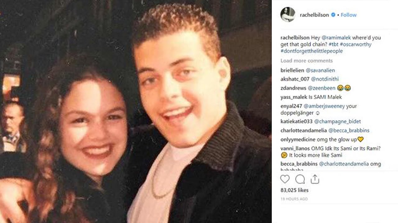 Rami Malek Told Rachel Bilson To Take Down Throwback Photo Of ...