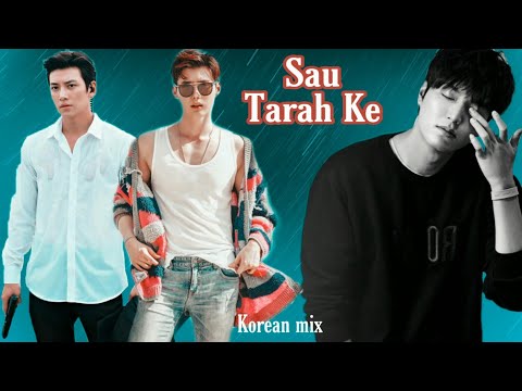 Sau tarah ke || Dhisoom👊 || Lee min ho, Lee jong suk & Ji chang wook action || Korean mix ||