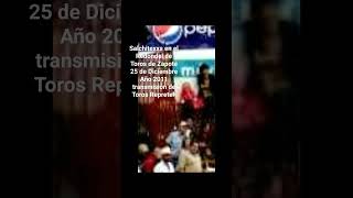 Salchites En El Redondel De Toros De Zapote 25 De Diciembre Año 2011 Transmisión De Toros Repretel