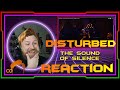 Mega reacts to disturbed  the sound of silence  live on conan obrien  reaction  man he can sing