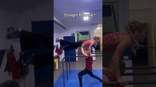 Male Vs. Female Gymnast Strength Challenge 💪🏼😂 @Sophiacampanagymnast  #Gymnast #Gymnastics #Gym