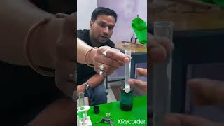 practical of class 10th 11th 12th chemistry Zinc with HCl liberation of Hydrogen gas