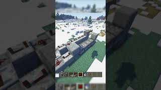 How to make a TNT Cannon (MINECRAFT) #SHORTS