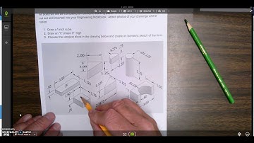 Activity 1.2.1 - Isometric sketching