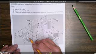 Activity 1.2.1 - Isometric sketching