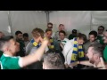 Irish fans v the Swedish in a tent!! Euro 2016