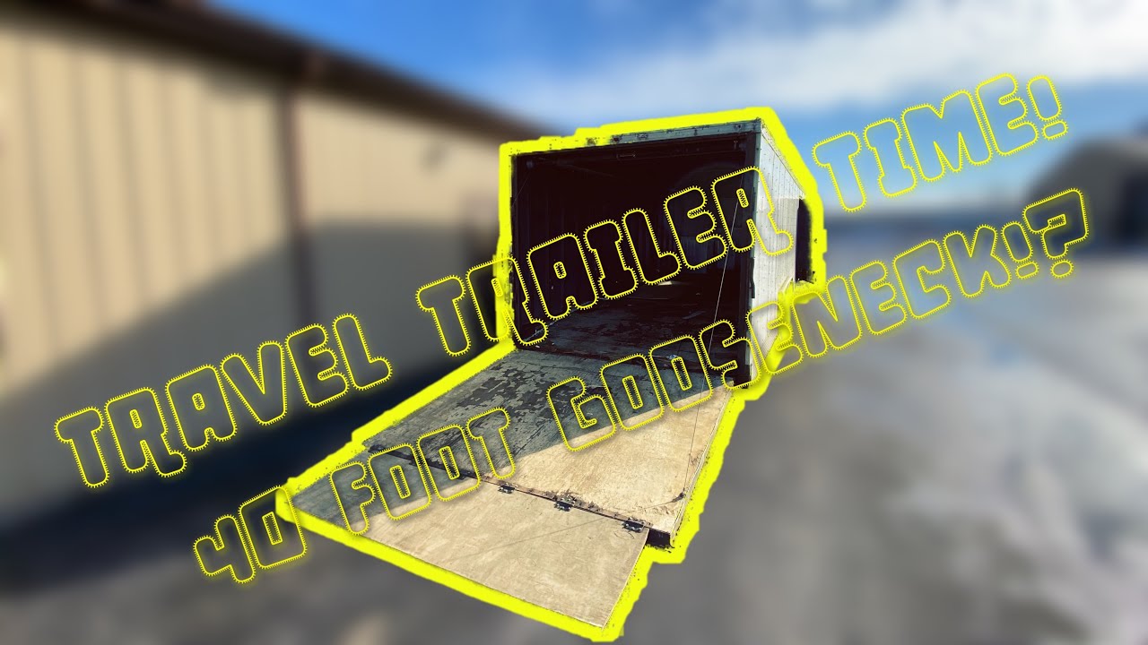 Race Trailer Build. Travel Trailer for 2020.