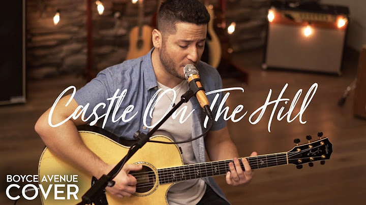 Castle on the Hill Cover version - Cover performance video thumbnail