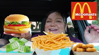 McDonalds Filet O' Fish & Chicken Nuggets Mukbang by AngelaEats 5,223 views 8 months ago 12 minutes, 19 seconds