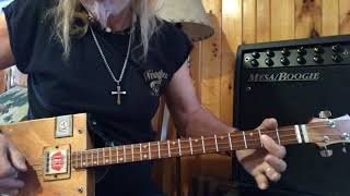 pipeline ventures lesson for 3 string cigar box guitars