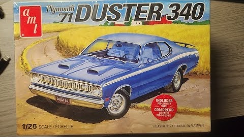 AMT 1971 Plymouth Duster 340 Buddy Build with Chuck - Part 1