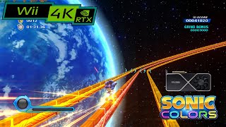 Sonic Colors Rtx 3090 4K Wii Emulator Dolphin