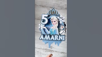 3D Cake Topper #cricutanz #caketoppertutorial #cricutmade #caketopper #cricut #tutorial