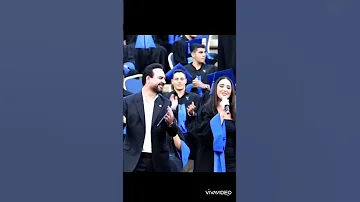 وائل جسار يغني اغنيته كل وعد في تخرج ابنته 